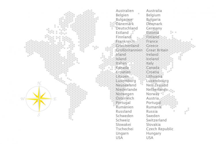 Kleiber + Co. GmbH Exporting countries